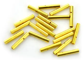Toda a Venda de 2,0 mm de Ouro Tom de Metal RC Bala de Banana Plug Conector Macho Fêmea Para ESC Bateria do Motor (50 pares) 200pcs/monte 100pair