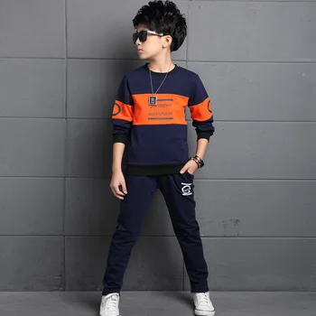 Treino De Meninos 2020 Primavera Crianças Conjuntos De Vestuário De Algodão T-Shirt + Calça 2 Pcs Esporte Terno Menino Roupas De Fantasias