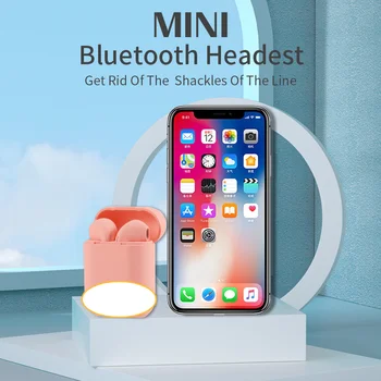 Mini-2 Fone de ouvido sem Fio Bluetooth Fones de ouvido Fones de ouvido Fones de ouvido Sport Para Huawei Iphone Xiaomi TWS Música de Fone de ouvido