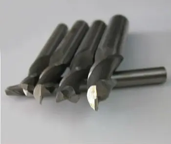 50pcs/set 2/3/4/5/6mm 2 Flauta Fresa CNC fresa cortador rotativo,Alumínio Moinho de Extremidade de corte,ferramentas de Torno
