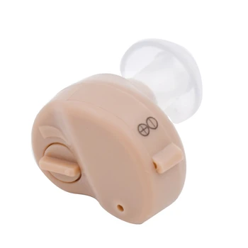 Micro Ouvido, prótese Auditiva Mini CIC sem Fio de aparelhos Auditivos Para Idosos Surdos Invisível Amplificador de Som Invisível Dispositivo de Audição