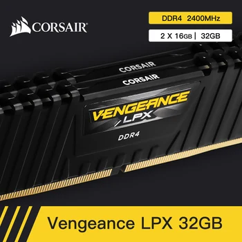 A CORSAIR Vengeance LPX 8G 8GB DDR4 PC4 2400Mhz 3000Mhz 3200Mhz Módulo 2666Mhz 3600Mhz PC Desktop memória RAM de 16GB 32GB de memória DIMM