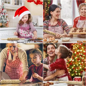 Natal Elk Madeira Rolo 2020 Decorações De Natal Para A Casa Feliz Natal Enfeites De Natal Natal Noel Novo Ano De 2021