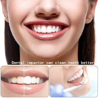 7 Bico Sensação Agradável Oral Irrigantes Dental, Escovação Irrigador de Água de Pulso Dente Irrigantes do Jato de Água para Escovar os dentes mais