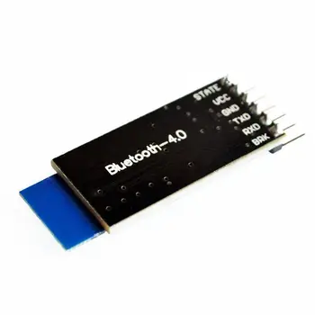 5pcs/lote HM-10 Transparentes Porta Serial Bluetooth 4.0 Módulos de Porta Serial Bluetooth Com o Nível da Lógica de Transformação
