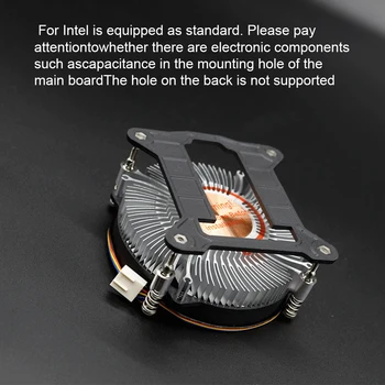 4Pin PWM S950M 31mm CPU Dissipação de Calor Ventilador de Resfriamento do Cooler do Radiador para Intel LGA 115X Acessórios de Cobre, Liga de Alumínio