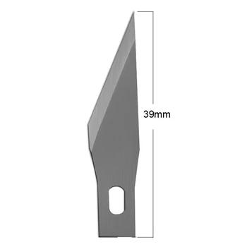 11# cirúrgico facas de lâminas para a Escultura em Madeira de ferramentas de gravação do PWB de Reparação Hobby DIY lâmina de Faca de corte da ferramenta Substituir as lâminas 100pcs