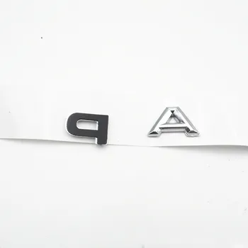 1PCS 3D Fonte das Letras Emblema Para PASSAT 2019 Carro Estilo de Montagem do Tronco Médio Adesivo Emblema Adesivo Cromado para VW