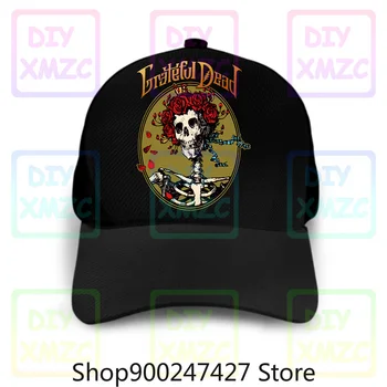 Grateful Dead Boné De Beisebol De Mens Vintage Skull Chapéus Novo Oficial