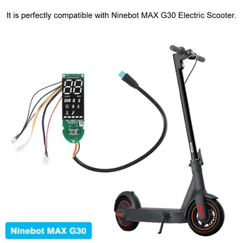 Scooter Elétrico Painel Para Ninebot Max G30 Conselho Painel De Substituição De Peças Para A Ninebot Max G30 Scooter Elétrica