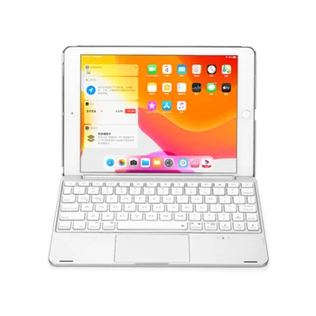 Bluetooth sem fio de luz de fundo do Teclado Caso Para o iPad Pro 11 2020 2018 Trackpad luz de fundo do Touchpad Teclado 7Color Para iPad 11 polegadas