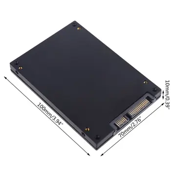 2020 Novo 2 da Porta Dupla SD SDHC MMC RAID SATA para Conversor Adaptador com Gabinete de Caso para Qualquer Capacidade do Cartão SD Universal de Alta Qual