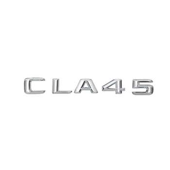Auto Adesivo para o Classe CLA 45 220 250 CLA180 CLA220 CLA250 W205 W177 W176 W168 Traseira Decalque Emblema de Metal