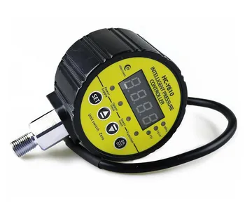 DC12V M20*1.5 Rosca de conexão Digital de contacto elétrico medidor de pressão medidor radial de vazamento proteção contra curto-circuito