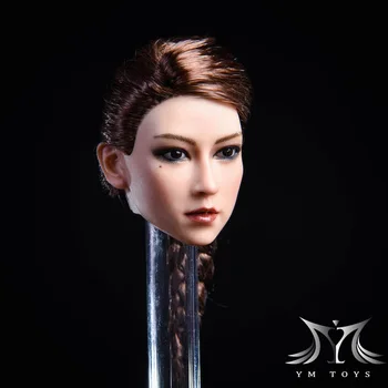 Em Estoque YMT020 1/6 a Figura Feminina, Acessório Asiático Beleza YA Head Sculpt Plantadas Cabelo para 12