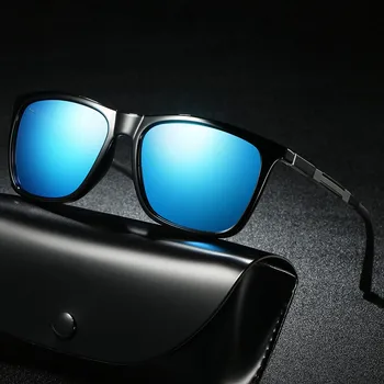Magnésio de alumínio HD Óculos de sol Polarizados Homens Espelho de Condução de Óculos de Sol 2020 Marca do Designer de Raios Óculos de sol para Homens Mulheres