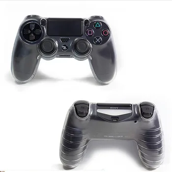 PS4 Controlador de cristalina Shell Case Capa Protetora de Shell Para a Sony Playstation 4 Substituição de Reparação de Parafusos PS 4