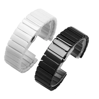 Pulseira de cerâmica Para Huawei Assistir GT 2e/GT2 pulseira de relógio pulseira de mulheres homem pulseira de 22mm Borboleta fivela de liberação rápida Correia