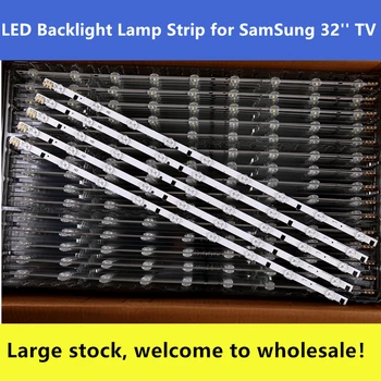 Kit de 5 peças 9LED 650mm retroiluminação LED strip bar para samsung UE32F5000 D2GE-320SC0-R3 2013SVS32H CY-HF320AGEV3H BN96-26508a