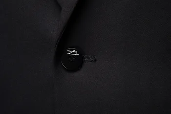 Novos Negócios Casual Terno Do Noivo padrinho de Casamento de Dois botões do Vestido de Duas peças Plus M-6XL