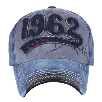 Atacado novo boné chapéu bordado de 1962 padrão de estrelas de estilo vintage womé homens de boné de beisebol