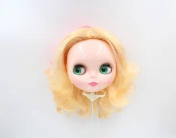 Frete grátis grande desconto RBL-601 DIY Nude Blyth boneca de presente de aniversário para menina 4colour grande olho de boneca com o Cabelo bonito brinquedo bonito