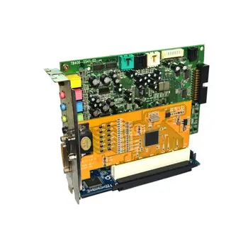 PCI-Express X1 E Dual PCI Riser Estender Placa de Adaptador com Cabo para WIN2000/XP