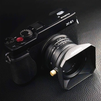 Praça Capa de Lente para Sony, Fujifilm Olympus Câmera Mirrorless de Lentes de Câmeras de vídeo DV 37 39 de 40,5 43 46 49 52 55 58 mm