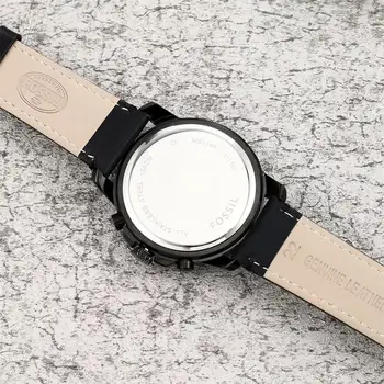 Fósseis Marca de Luxo Mens AAA Relógio Marca de Moda relógio Mecânico Chronograph Mens Esportes Relógios com Pulseira de Couro