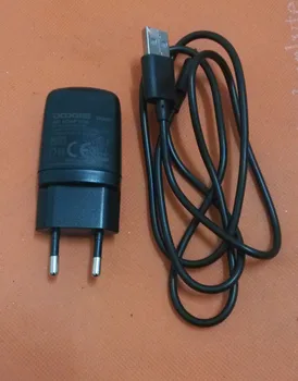 Original Carregador de Viagem UE Plug Adaptador+ Cabo USB para Doogee X5 MAX MTK6580 5.0