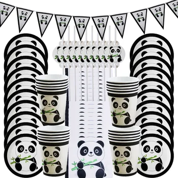 Selva Festa De Aniversário, Decoração De Talheres Descartáveis Definir Animal Da Selva Floresta Panda Tema Dos Dinossauros Do Chuveiro De Bebê Decoração De Suprimentos