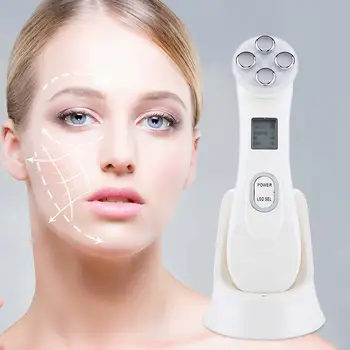EMS Beleza do RF da radiofrequência da Beleza Facial + Removedor de Cravo + Ultra-sônico da Pele Purificador + Infravermelha do Emagrecimento do Corpo Massager