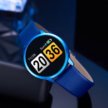 Atualização Newwear P8 OLED Smart Watch Tela da Cor da Moda Fitness Tracker frequência Cardíaca bluetooth Esporte Smartwatch para IOS Android