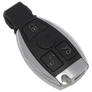 WhatsKey 3 Botões Chave do Carro Remoto Chave Para a Mercedes Benz Para 2000+ NEC&BGA Controle 433MHz
