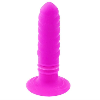 10 velocidade Vaginal, Anal, Vibrador de Silicone Impermeável Anal Plug anal Com ventosa Adulto Sexo Anal Brinquedos Para as Mulheres de Produtos do Sexo O1