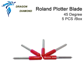 5 Pcs Roland lâminas de corte de 45 graus, de Roland Plotador do Cortador do Vinil de Lâmina
