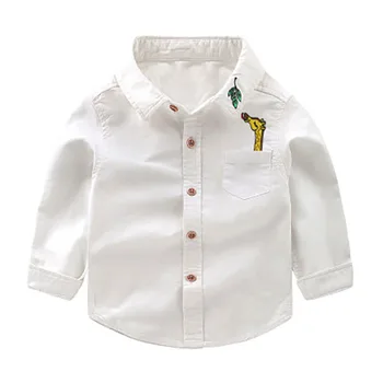 JXYSY Crianças Meninos Camisas de Algodão Sólido Crianças Camisas de Roupas Para 2-11 Anos Desgaste do Bebê Menino de blusa Criança menino camisas de Roupas de Crianças