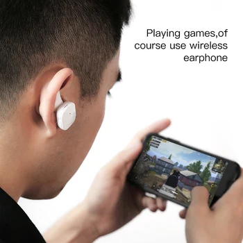 Baseus TWS Fone de ouvido Bluetooth Para o Telefone No Ouvido Dupla Verdadeiro Fones de ouvido sem Fio Com Microfone Inteligente Toque de mãos-livres de Negócios Fone de ouvido