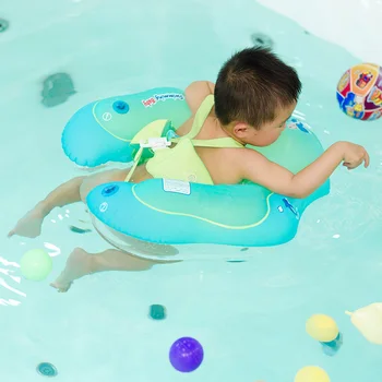 Bebê Anel De Natação Do Recém-Nascido Tanque Anel Duplo Air Bag Inflável Infantil Flutuante Círculo Axila Nadar Anel De Brinquedos