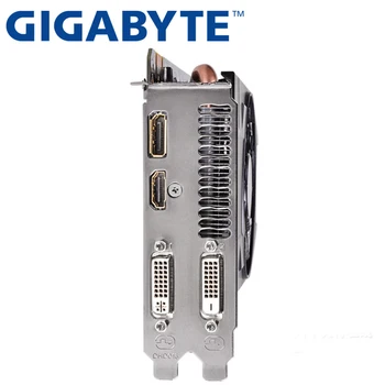 GIGABYTE Placa Gráfica Original GTX960 2GB GDDR5 128-Placas de Vídeo nVIDIA para Placas VGA Geforce GTX 960 Dvi Hdmi jogos Usados