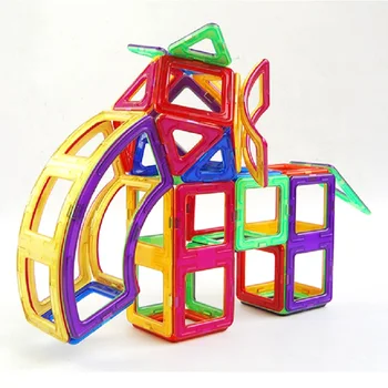 Tamanho grande magnético construtor crianças DIY magnético designer de blocos animal Bonito a forma de presente de aniversário de brinquedos Educativos para crianças