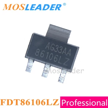 Mosleader FDT86106LZ SOT223 100PCS 1000PCS FDT86106 86106LZ N-canal FDT86106 100V 3.2 Feitos na China, de Alta qualidade