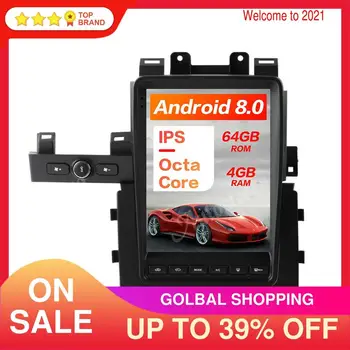 Android 10.0 64GB+4GB Tesla estilo PX6 Carro GPS de Navegação Para o Nissan GT-R GTR auto-rádio Multimédia Player de Rádio Gravador de Fita Navi
