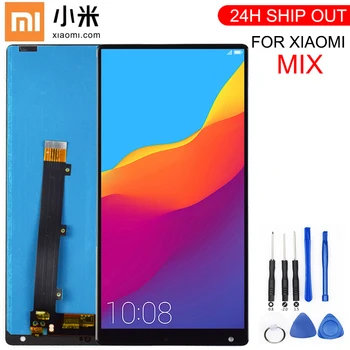 Novo Xiaomi Mistura Tela LCD Touch screen Digitalizador Assembly Com Quadro De 6.4