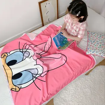 Banda desenhada de Disney da Margarida Cobertor de Bebê crianças Têxteis Lar Ponto de Dumbo Impresso Gaze Cobertor Jogar no Sofá do jardim de Infância Dom