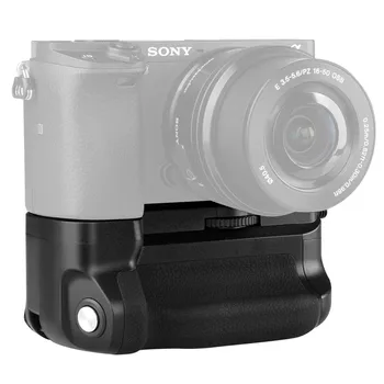 RYH MK-A6300 Vertical Multi Bateria Aperto de Mão para a Sony A6300 A6000 A6400 trabalho de Câmera com 1 ou 2 NP-FW50 bateria