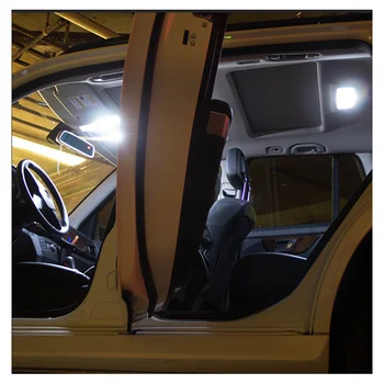 8 Carro Branco Lâmpadas LED Interior Mapa da Luz de Teto do Kit de Ajuste Para o Nissan Xterra 2000 2001 2002 2003 2004 Cúpula da Placa de Licença Lâmpada