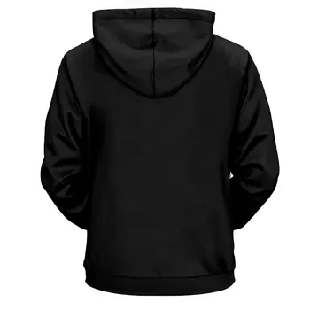 Cloudstyle Impressão 3D homens sportswear astronauta Graffiti streetwear Homens 3D Hoodies Homens de preto hoodies blusa de moletom masculina