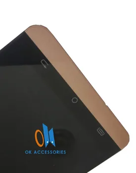Qualidade Original Para Cubot X15 Display LCD Com Sensor de Toque Digitador de Ouro Cor Branca Com Kits