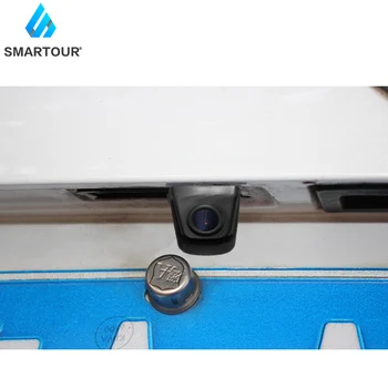 Smartour do Carro 1080P Inteligente e Dinâmica Trajetória de Guia de Movimento de Estacionamento Linha de Visão Traseira Backup Inversa Faixas Câmera Para o Monitor
